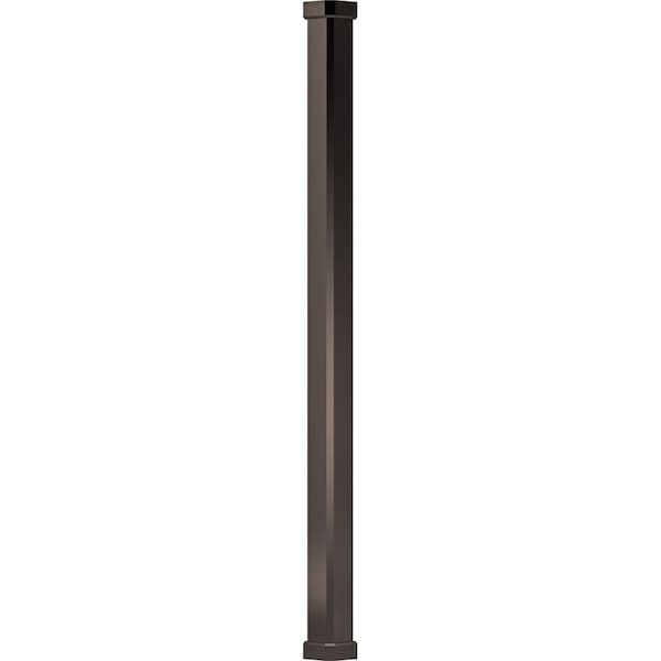 Ekena Millwork 6" x 9' Endura-Aluminum Craftsman Style Column Square Shaft (For Post Wrap Installation) Non-Tapered EA0609INPSCCRCR - main